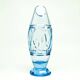 Mid-century modern vase, crystal, Czechoslovakia, 1950s