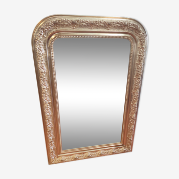 Miroir Louis Philippe doré ancien 95/x65cms