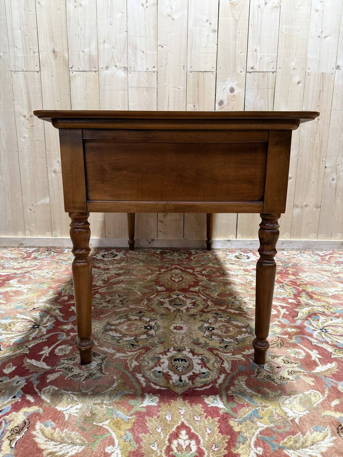 Louis Philippe style flat desk in cherry wood