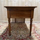 Louis Philippe style flat desk in cherry wood