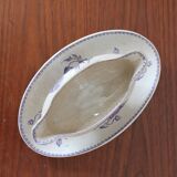U&C Sarreguemines "Féria" iron clay sauce boat