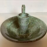 Cellar rat candle holder ceramic van gompel