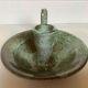 Cellar rat candle holder ceramic van gompel