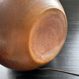 Large 70's sandstone lamp