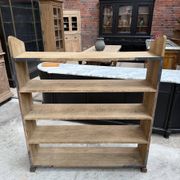 1950s oak shelf