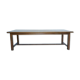 Vintage farm table 1980 solid oak wood