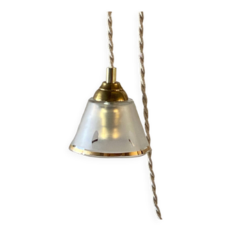 Small Art Deco portable lamp