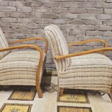 Pair of vintage Scandinavian armchairs 1970