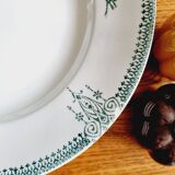 Set of 12 flat plates with slight defects Saint Amand 1932