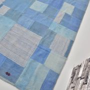 Blue Vintage Turkish Antique Kilim Rug sku 3025