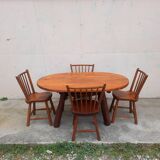 Table à manger et ses 4 chaises