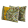 Set of 2 vintage velvet cushion covers 41x61 cm