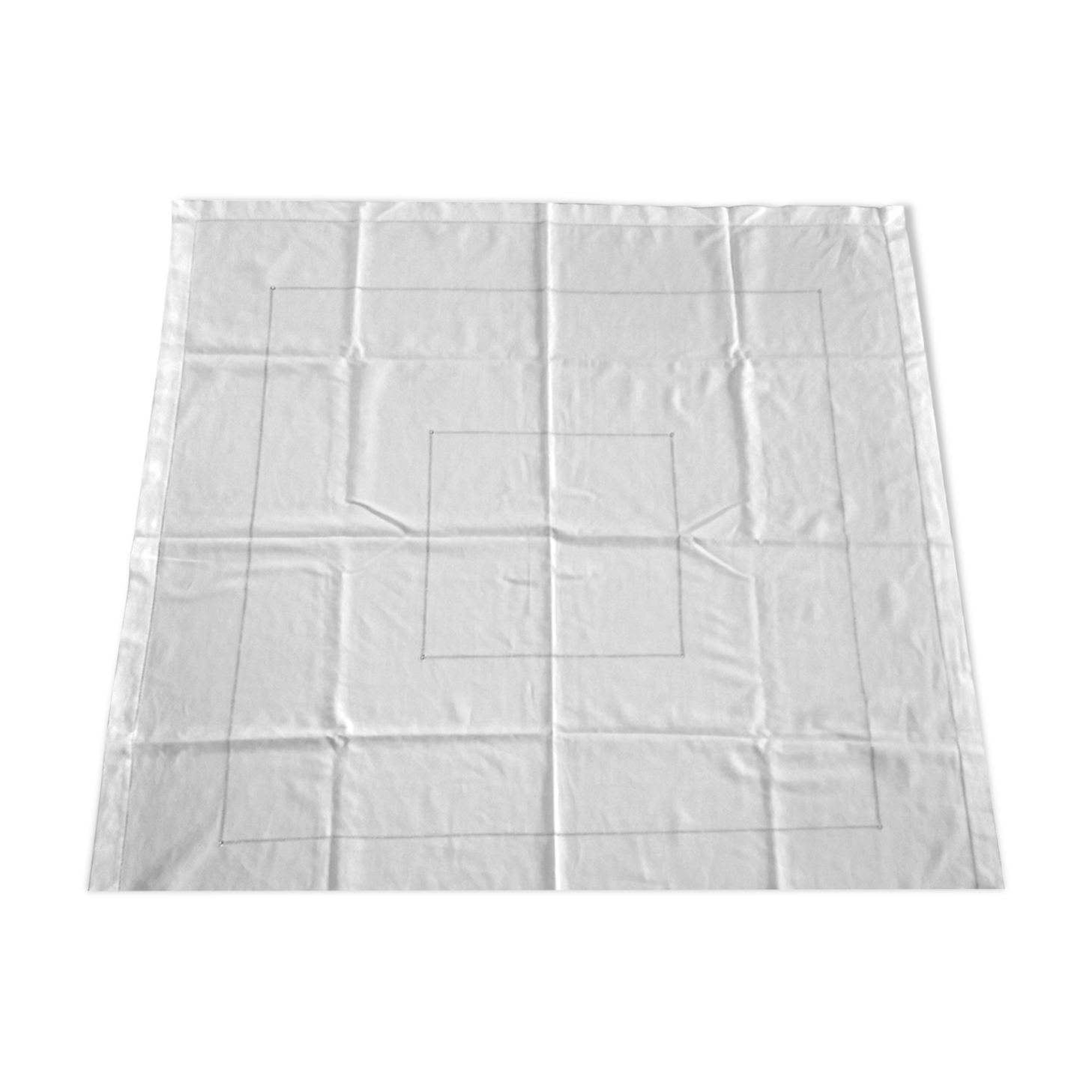 Vintage linen tablecloth