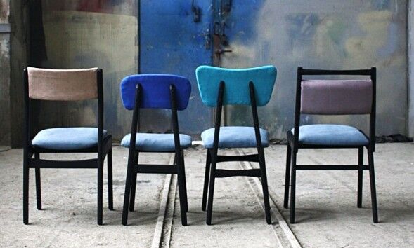 Chaise vintage des années 60