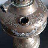 Brass oil lamp
