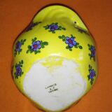 Bouquetière "Panier provençal" Limoges porcelain