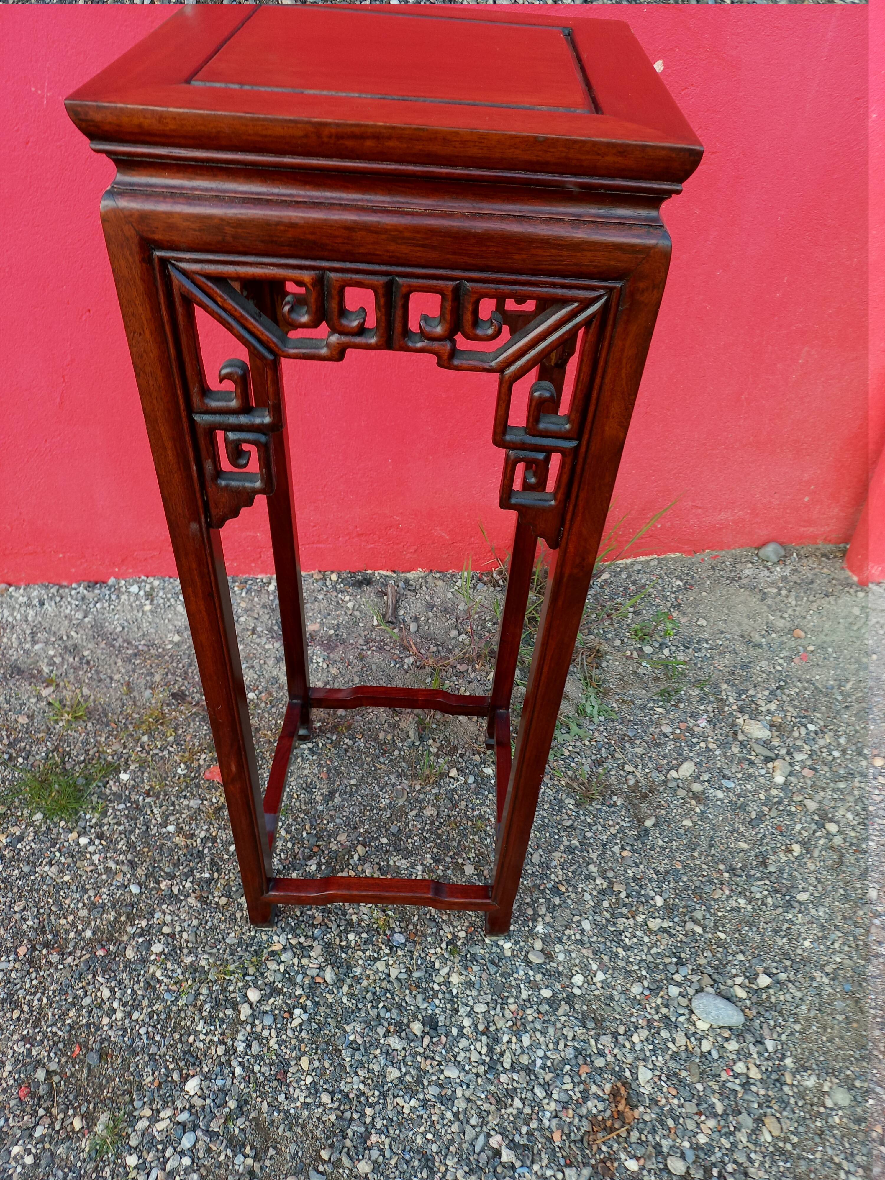 Chinese harness in red teak