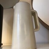 Pichet en grès 1970 blanc
