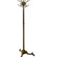 Vintage Gold Coat Rack / Floor Coat Rack