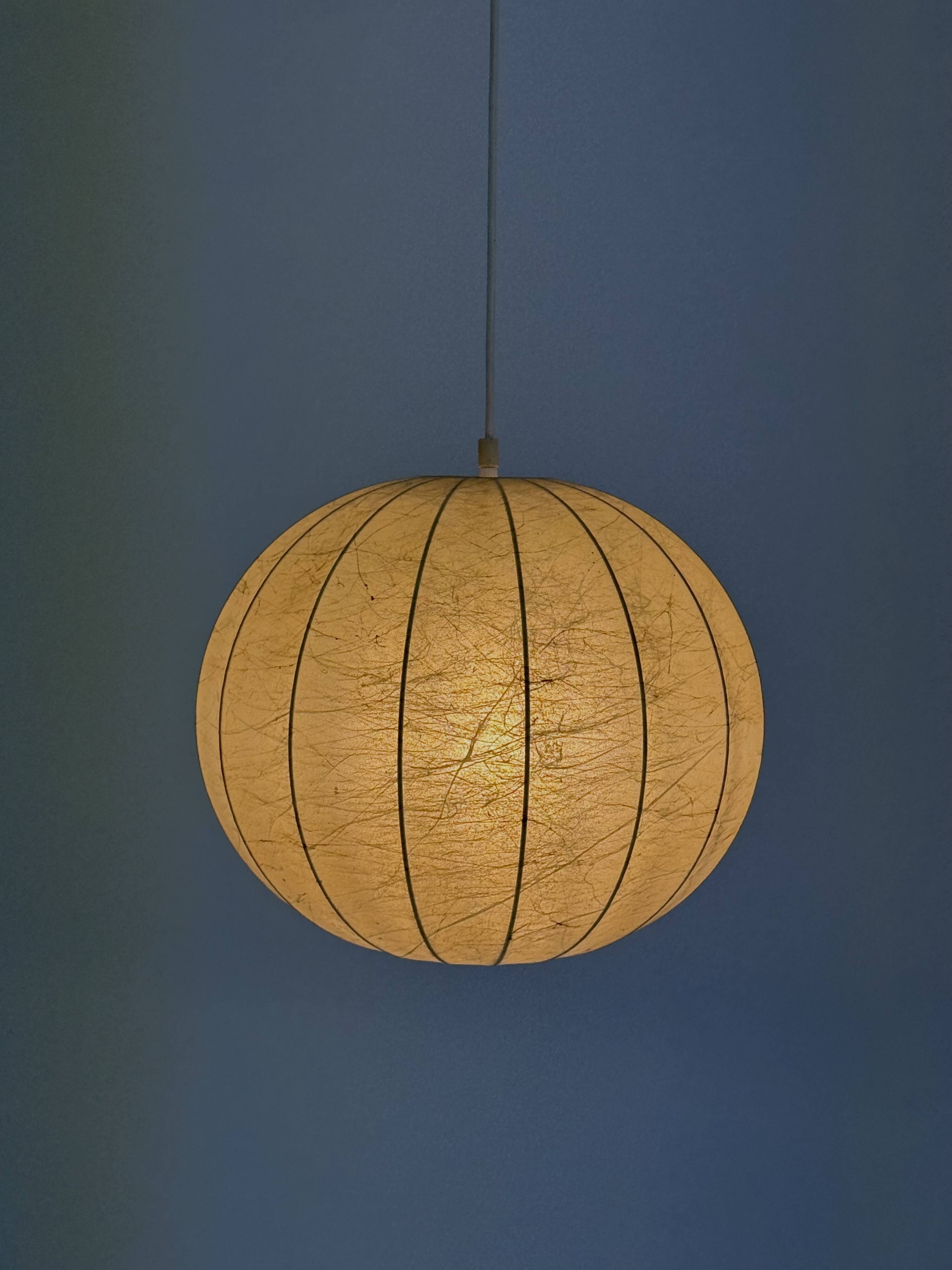 Suspension Cocoon vintage par Goldkant Leuchten