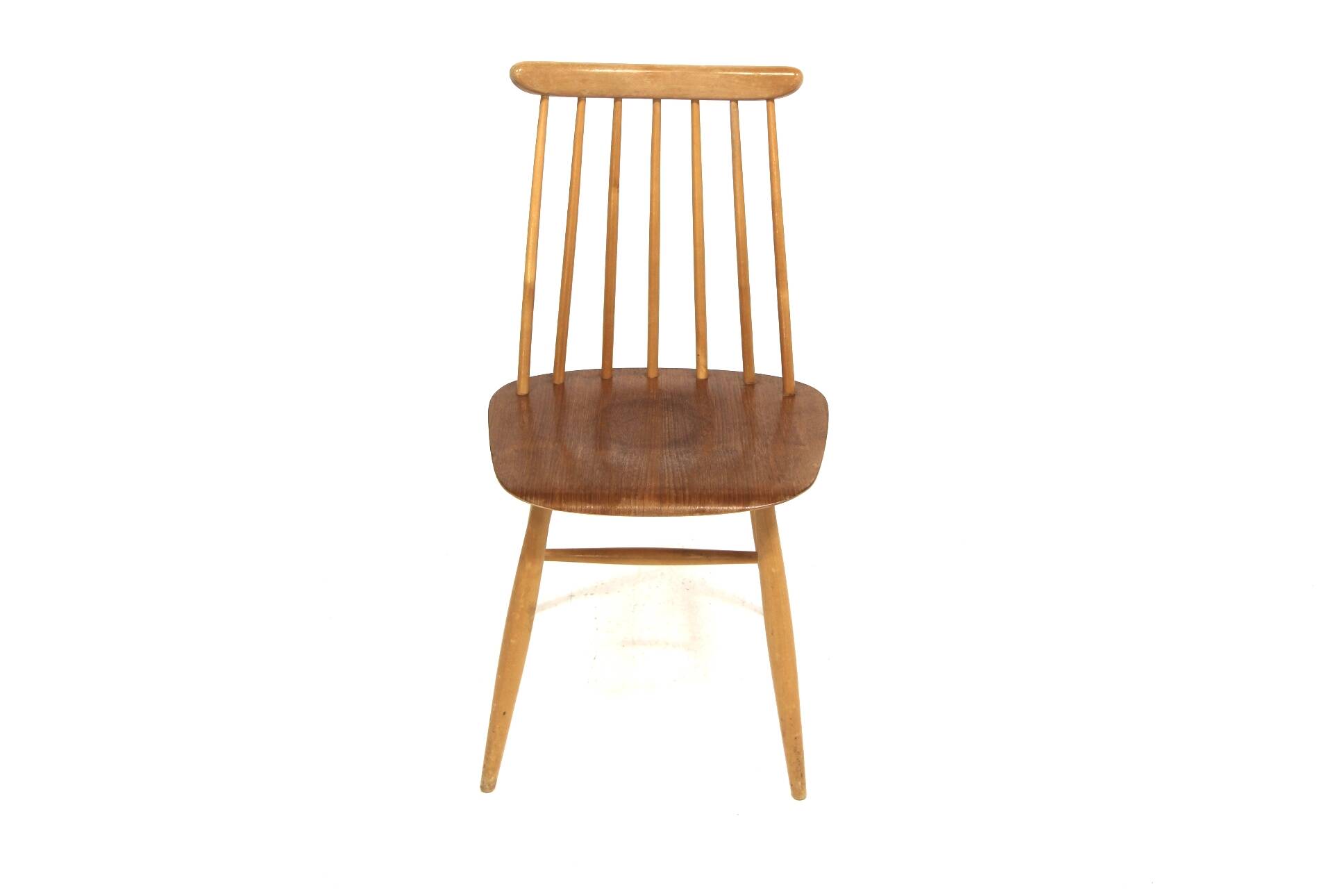 Set of 5 Scandinavian "Pinnstol" chairs, Edsbyverken, Sweden, 1960