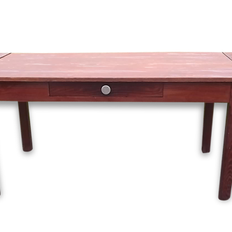 Oak and pine, 2 extension farm table