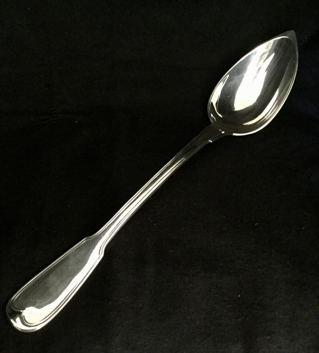 Silver stew spoon