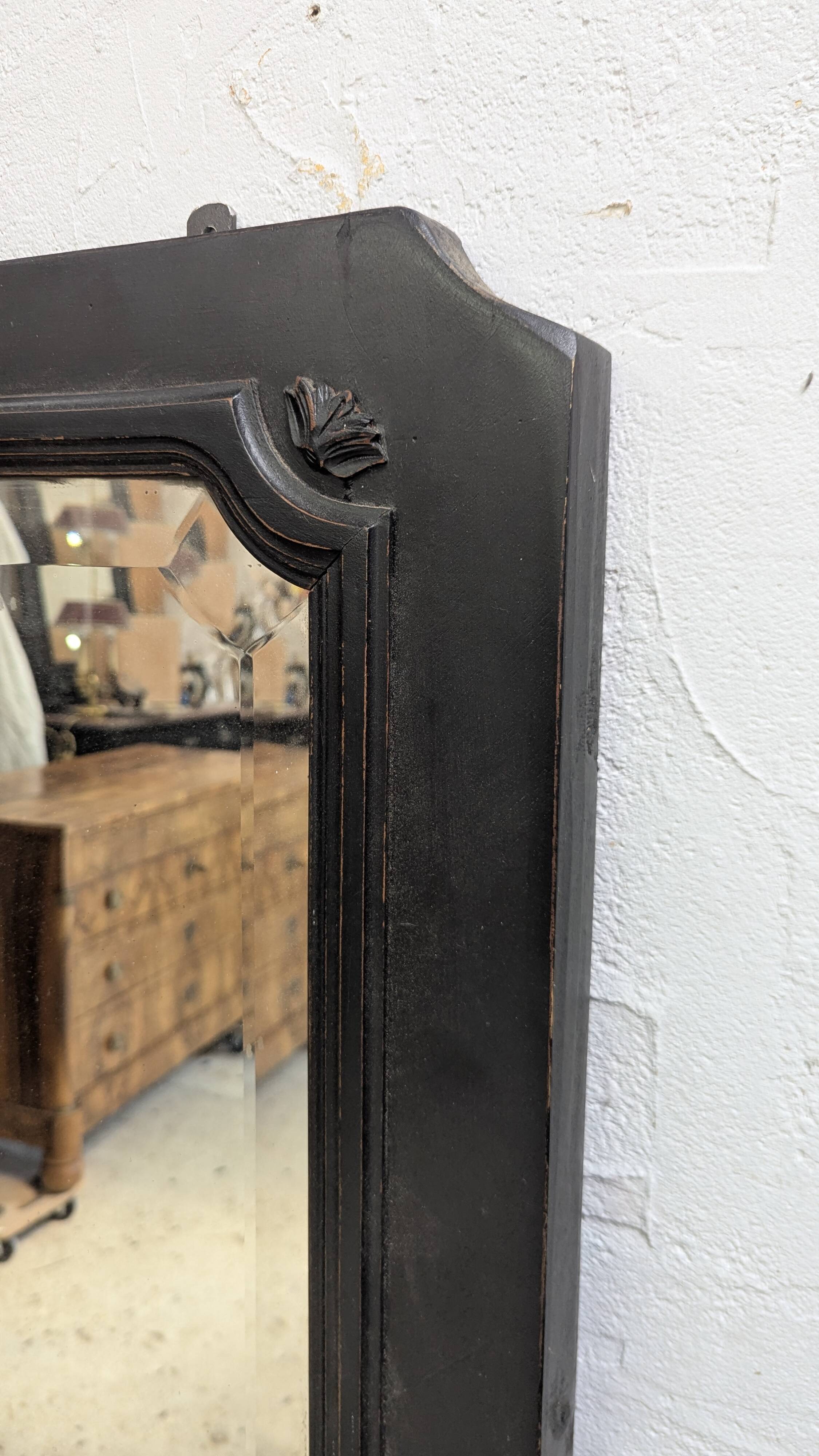 Large 164 cm tall mirrored fireplace overmantel