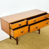Enfilade scandinave en teck 1960