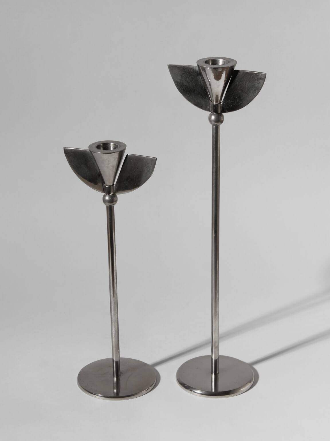 Memphis Tall Candle Holders Set With Wings