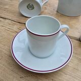 Limoges porcelain coffee service France
