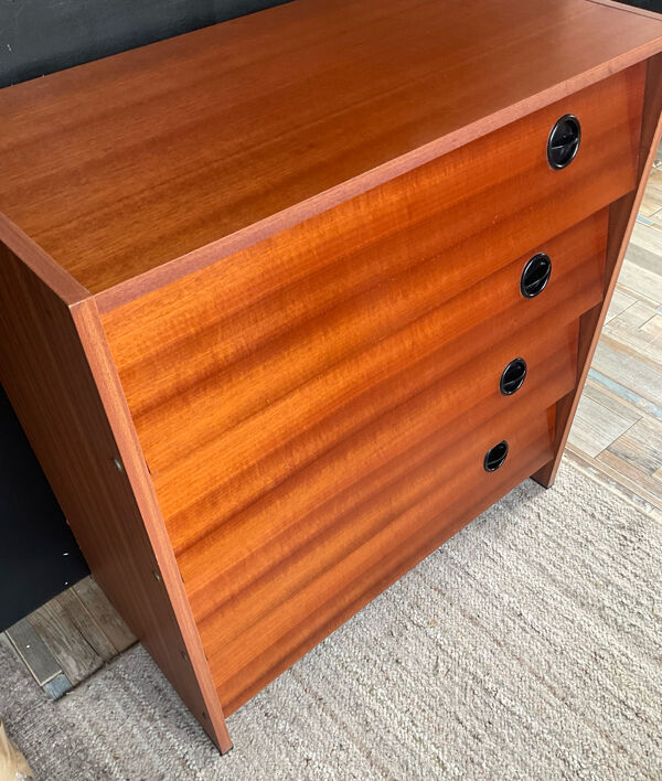 Meuble à chaussures vintage années 70