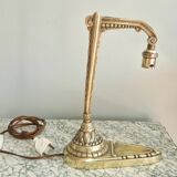 Art Deco style lamp in gilded bronze