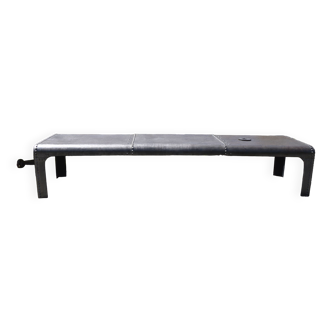 Monumental riveted steel table