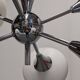 Space Age Sputnik chandelier with 6 lights, 50s-60s