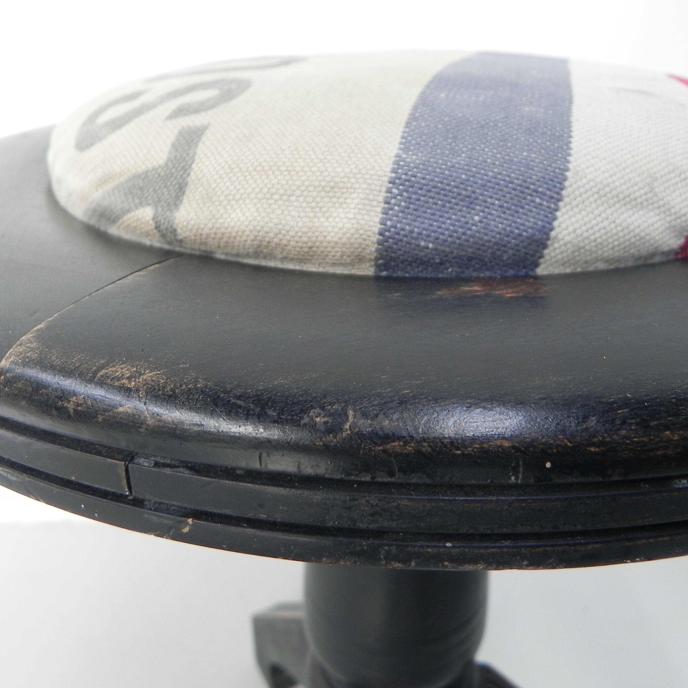 Art Deco piano stool on tripod