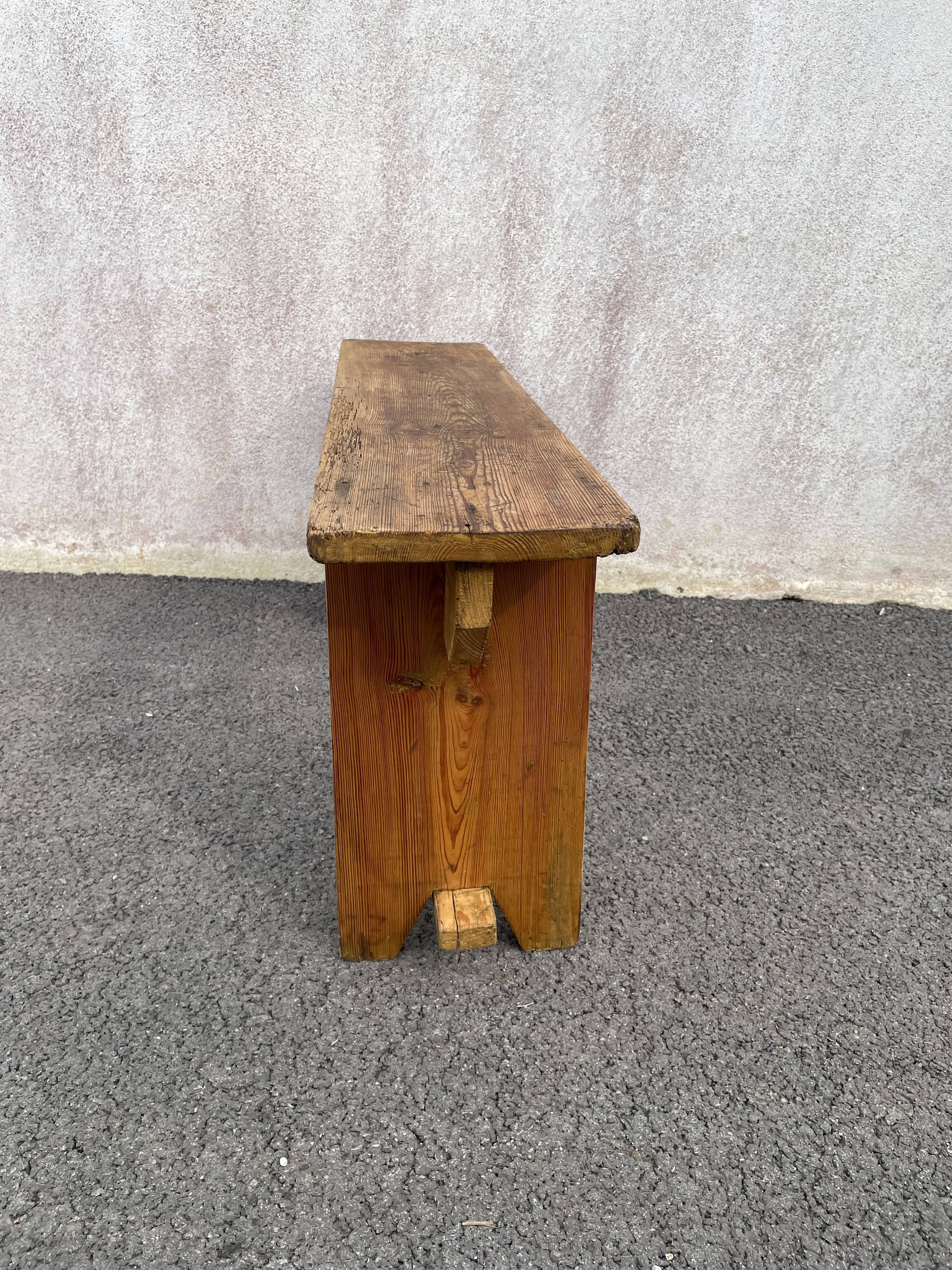 Wooden bench 100cm