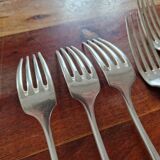 Christofle, Paris - Set of 12 table forks - Fidélio model