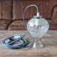 Transparent vintage portable lamp