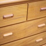 Vintage chest of drawers, pine assembly chest of drawers, Gautier chest of drawers, storage furniture, wooden furniture