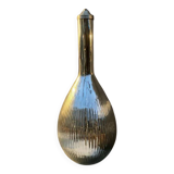 Silver glass lamp base