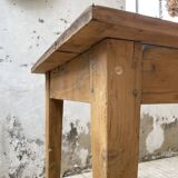 2m pine farm table
