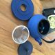 Cast iron teapot Wedding Blue Brothers