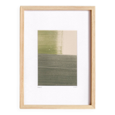 Peinture abstraite sur papier B284 signéE Eawy