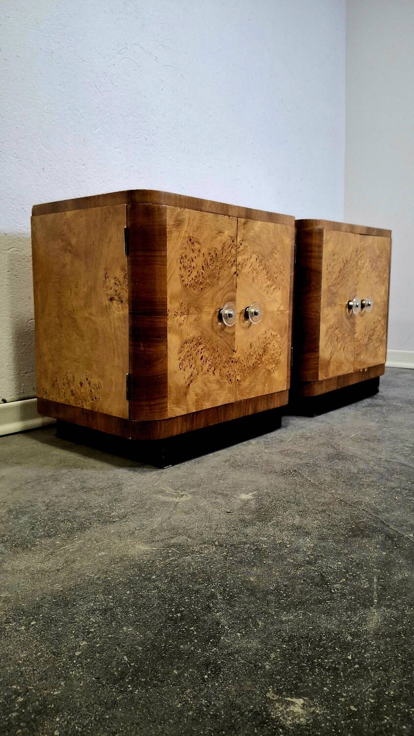 50s Art Deco Nightstand 1 of 2