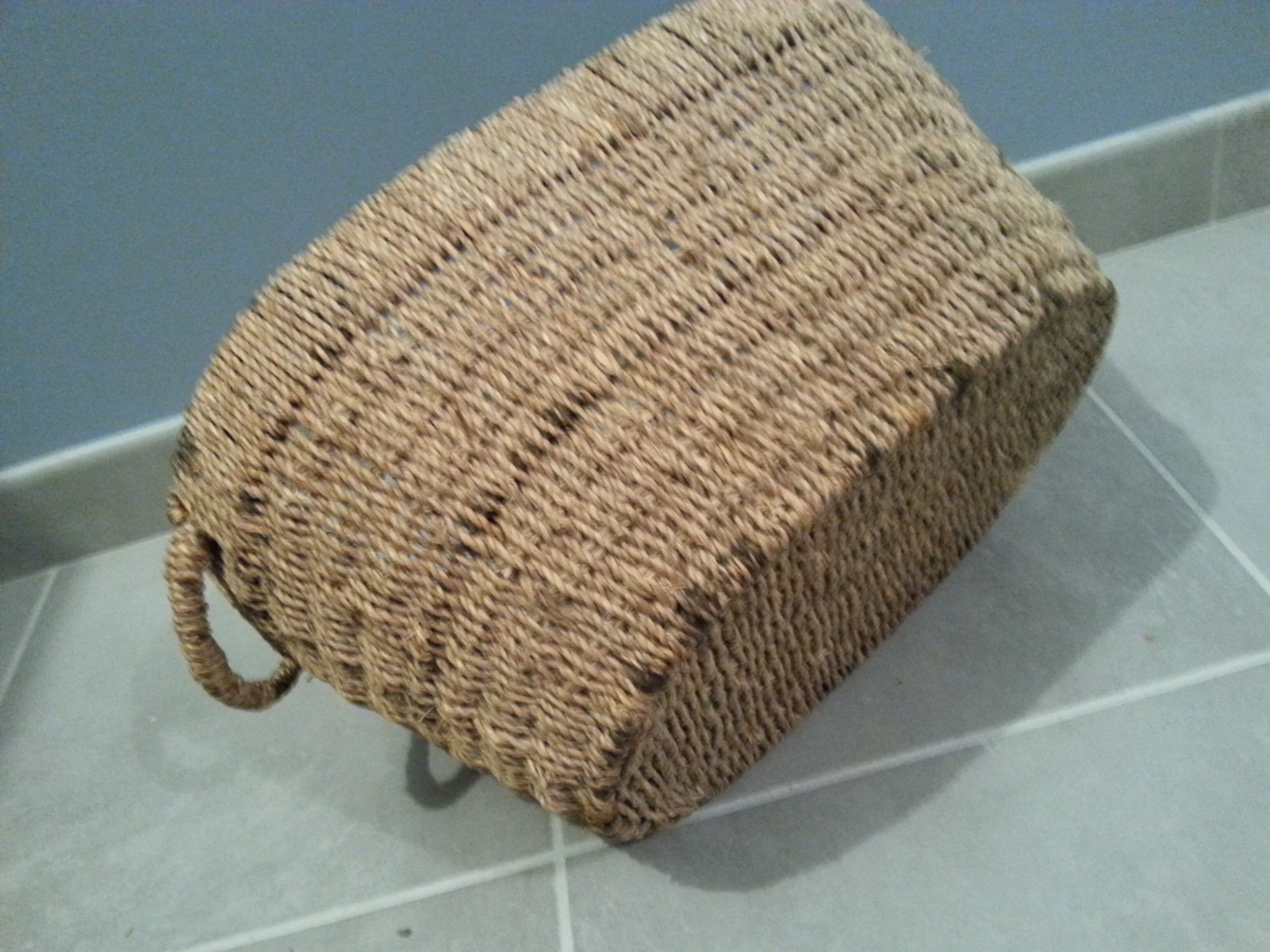 Panier naturel vintage