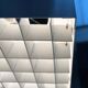 Modern minimalist cube ceiling light from the mid-century, Finland, 1960s.