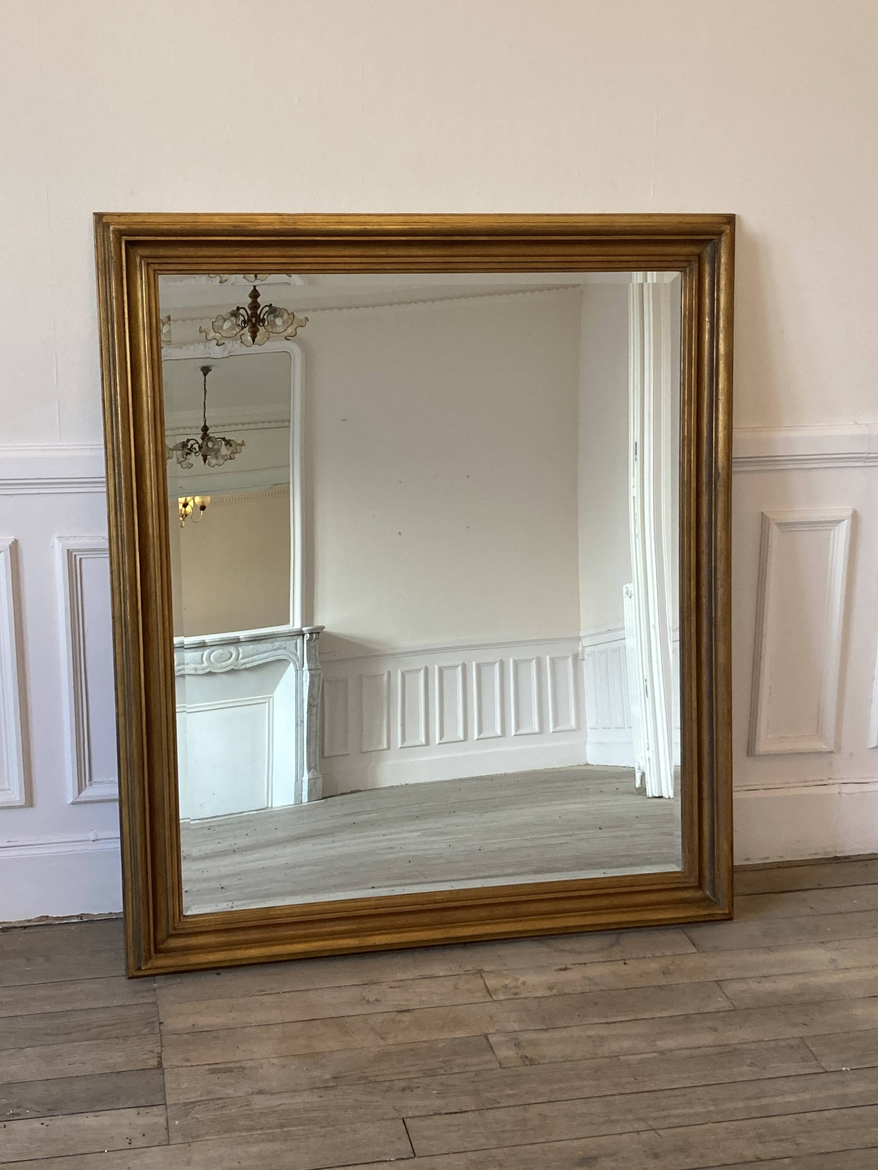 Antique mirror 134x115cm