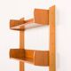 Scandinavian mid century teak free standing wall unit, 1960s