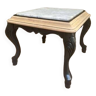 Marble side coffee table